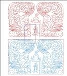 精雕图线雕电脑雕刻墓碑石碑奠字