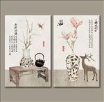 无框画