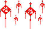 中国福矢量图