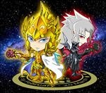 手绘双鱼座黄金圣斗士