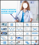 医疗医生护士工作汇报PPT模板