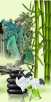 3d玄关竹子图