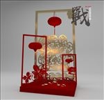 商场 灯笼 美陈