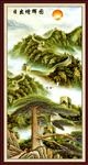 国画 万里长城