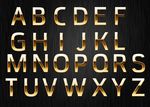 金属英文字母