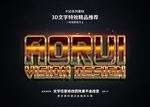 PS字体特效样式