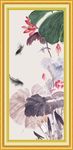 水墨荷花