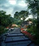 山中私人会所景观建筑效果图