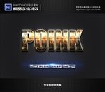 PS字体特效样式