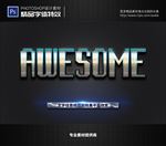 PS特效字体样式