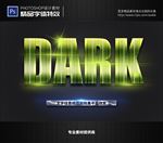 PSD字体特效样式