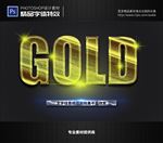 PSD字体特效样式