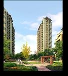 住宅区内庭休息区景观效果图