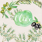 唯美森系手绘水彩花朵婚礼