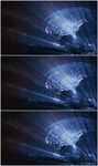 科技地球光线粒子