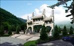 龙门客栈石雕大门景观入口建筑