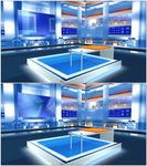 新闻栏目演播室