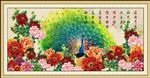 孔雀国画