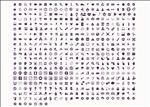 实用网页小图标矢量图