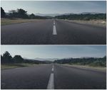 公路前行素材