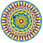 教堂玻璃矢量源文件