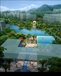 河道景观图山体设计图