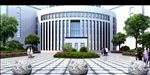球体装饰大理石酒店入口图