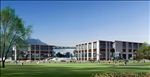 学校操场建筑效果图