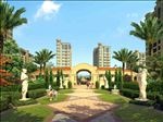 西方艺术绘画雕塑入口景观图