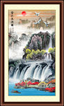 国画山水画