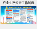加强安全生产巡查工作制度宣传栏