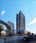 公建商业街台阶入口图