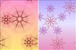 无缝拼接清新梦幻底纹