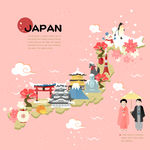 日本文化元素地图