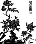花开富贵矢量图牡丹矢量图