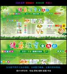 绿色健康教育板报设计