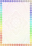 七色花儿 网络证书纹