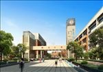 小学大门景观建筑效果图