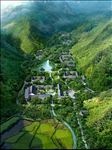 峡谷河道农田景观设计图
