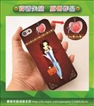 美女手机壳 手绘美女 卡通美女
