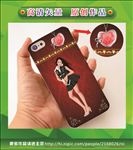 美女手机壳 手绘美女 卡通美女