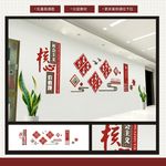 核心价值观形象墙