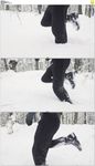 雪地奔跑