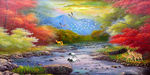 油画风景