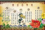 药名四季歌