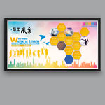 员工风采墙