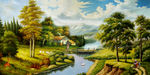 油画风景