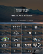 个人简历求职应聘竞聘报告ppt