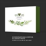 素食主义小清新食品包装设计