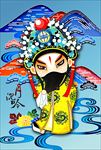 卡通戏曲人物分层图片